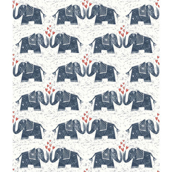 Papel de Parede Dream Big - WI0101 - Elefante - Vinilizado