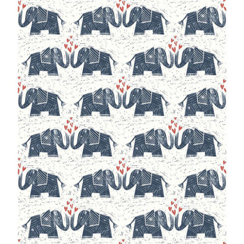 Papel de Parede Dream Big - WI0101 - Elefante - Vinilizado