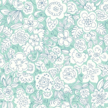 Papel de Parede Dream Big - WI0121 - Flores - Vinilizado