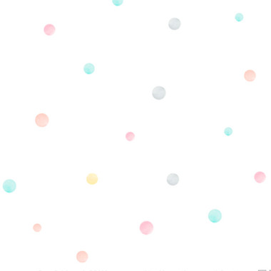 Papel de Parede Poa - Doce Bebê 2 - DB802 - Vinílico