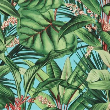 Papel de Parede Folhas e Flores - Raizes - 10122-18 - Vinilico-TNT