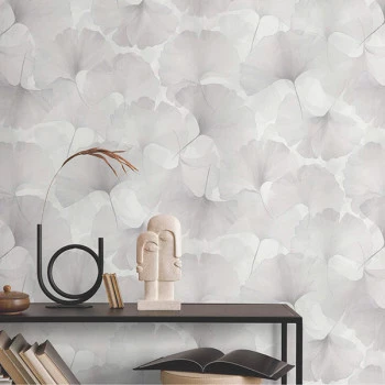 Papel de Parede Flores e Folhas - Bavária - 10470-31 - Vinílico