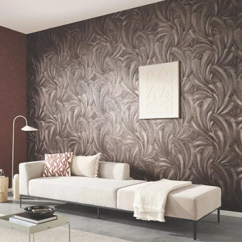 Papel de Parede Flores e Folhas - Bavária - 10476-48 - Vinílico