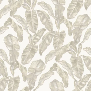 Papel de Parede Folhas e Flores  - Hashtag - 11004 - Vinilizado