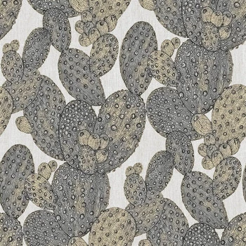 Papel de Parede Folhas e Flores  - Hashtag - 11057 - Vinilizado