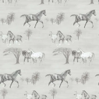 Papel de Parede Animal - Les Aventures 4 - 11200709 - Vinilizado