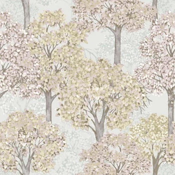 Papel de Parede Folhas e Flores - Happy - 12321 - Vinilíco