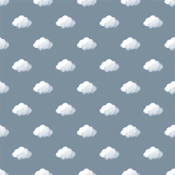 Papel de Parede Nuvens - Happy - 14833 - Vinilíco