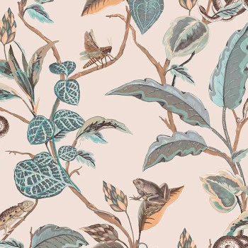 Papel de Parede Folhas e Flores - Botany House - 15508 - Vinílico