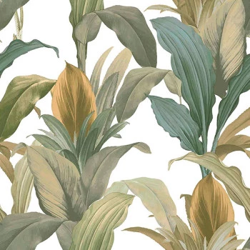 Papel de Parede Folhas e Flores - Botany House - 15513 - Vinílico