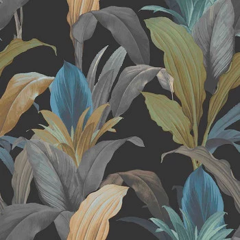 Papel de Parede Folhas e Flores - Botany House - 15519 - Vinílico