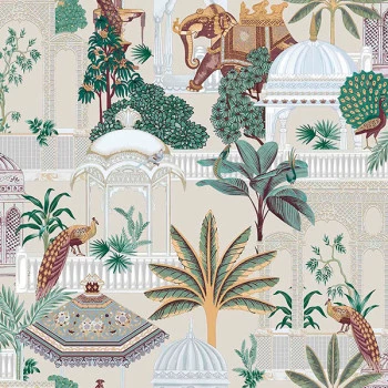 Papel de Parede Animal - Botany House - 15536 - Vinílico