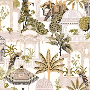 Papel de Parede Animal - Botany House - 15537 - Vinílico