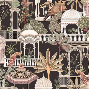 Papel de Parede Animal - Botany House - 15539 - Vinílico