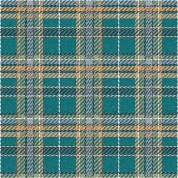 Papel de Parede Xadrez - Botany House - 15576 - Vinílico