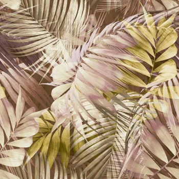 Papel de Parede Folhas e Flores - Nomad - 170703 - Vinílico