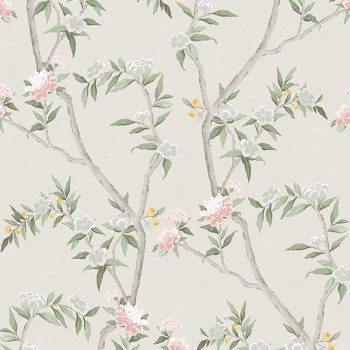 Papel de Parede Folhas e Flores - Hana - 1900-5 - Vinílico
