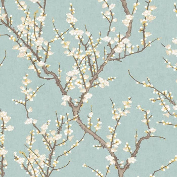 Papel de Parede Folhas e Flores - Hana - 1903-1 - Vinílico