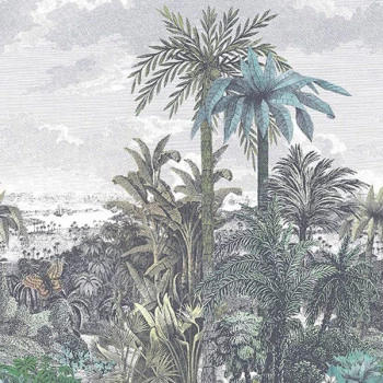 Papel de Parede Folhas e Flores - Capri 1838 - 190613301 - Vinílico