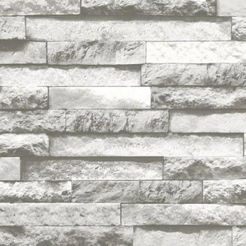 Stone Gallery 85047-1 Papel de Parede Vinílico Lavável 