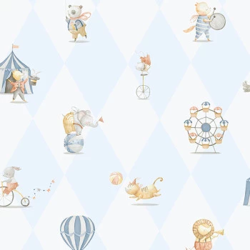 Papel de Parede Circo - Enzo - 282-2 - Vinílico