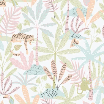 Papel de Parede Folhas e Flores - Enzo - 286-1 - Vinílico