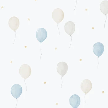 Papel de Parede Balão - Enzo - 287-2 - Vinílico