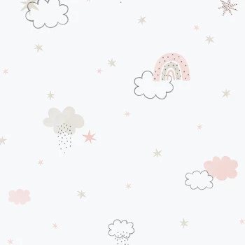 Papel de Parede Nuvem - Enzo - 288-1 - Vinílico