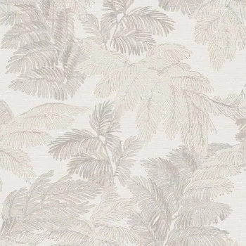 Papel de Parede Folhas e Flores - Thema - 28811 - Lavável, TNT, Texturizado 