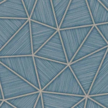 Papel de Parede Geométrico - Ambiance - 29104 - TNT - Vinilíco