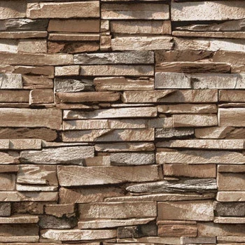 Stone Gallery 85048-3 Papel de Parede Vinílico Lavável 