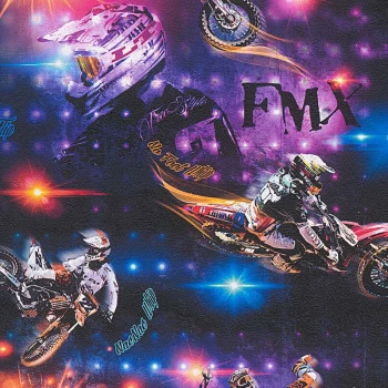 Papel de Parede Motocross - Boys & Girls 6 - 306561 - TNT