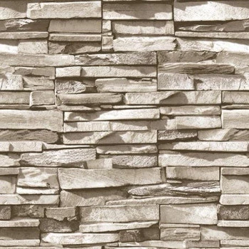 Stone Gallery 85047-2 Papel de Parede Vinílico Lavável 