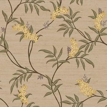 Papel de Parede Folhas e Flores - Tradizione - 33302 - Vinílico