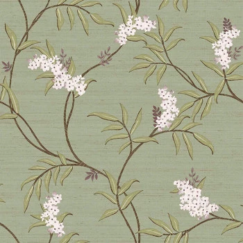Papel de Parede Folhas e Flores - Tradizione - 33305 - Vinílico