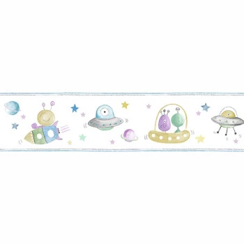 Papel de Parede Border - Pippo - 3454-1B - Vinilizado