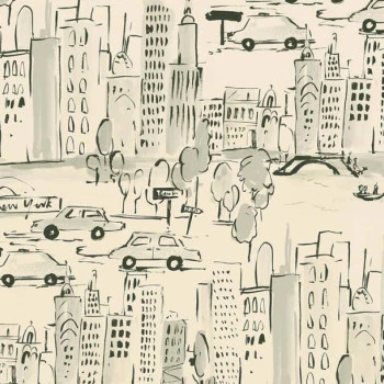 Papel de Parede Cidade - Boys & Girls 6 - 367532 - TNT