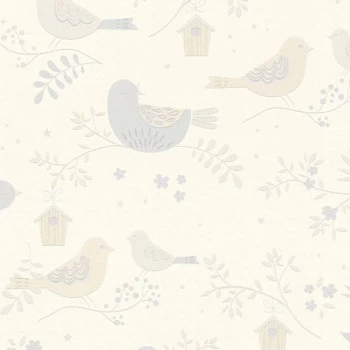 Papel de Parede Pássaro - Boys & Girls 6 - 367561 - TNT