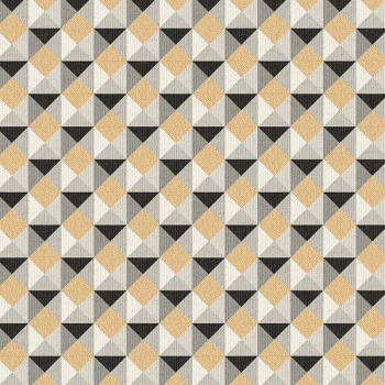 Papel de Parede Geométrico - Atemporal - 3707 - Vinilizado