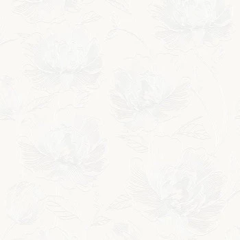 Papel de Parede Folhas e Flores - Atemporal - 3801 - Vinilizado