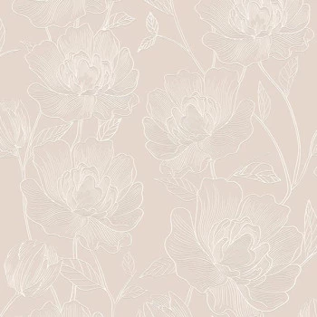Papel de Parede Folhas e Flores - Atemporal - 3802 - Vinilizado