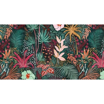 Papel de Parede Painel Folhas e Flores - The Wall - 382741 - Vinílico
