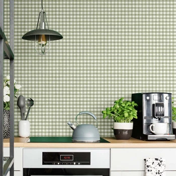 Papel de Parede Xadrez - Top Stripes - 38417 - Vinílico