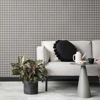 Papel de Parede Xadrez - Top Stripes - 38419 - Vinílico