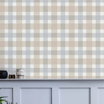 Papel de Parede Xadrez - Top Stripes - 38423 - Vinílico