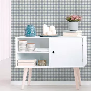 Papel de Parede Xadrez - Goya Collection - 3856-3 - Vinílico