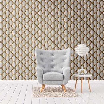 Papel de Parede 3D - My Home My SPA - 386911 - Vinílico - Emborrachado