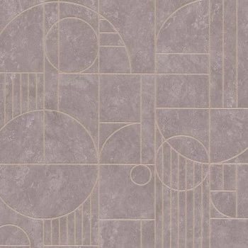 Papel de Parede Geométrico - My Home My SPA - 386991 - Vinílico - Emborrachado