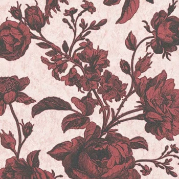 Papel de Parede Folhas e Flores - My Home My SPA - 387004 - Vinílico - Emborrachado