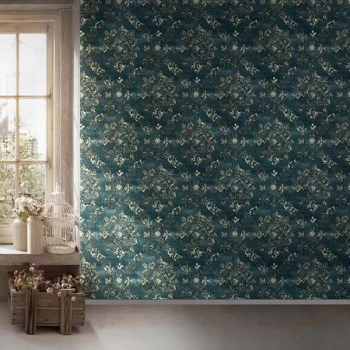 Papel de Parede Medalhão - My Home My SPA - 387073 - Vinílico - Emborrachado